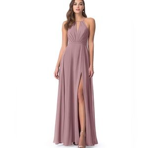 Azazie Evalleen Dusty Rose Bridesmaid Dress A6